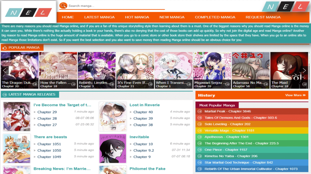 Manganelo Unveils the Ultimate Destination for Free Manga Reading