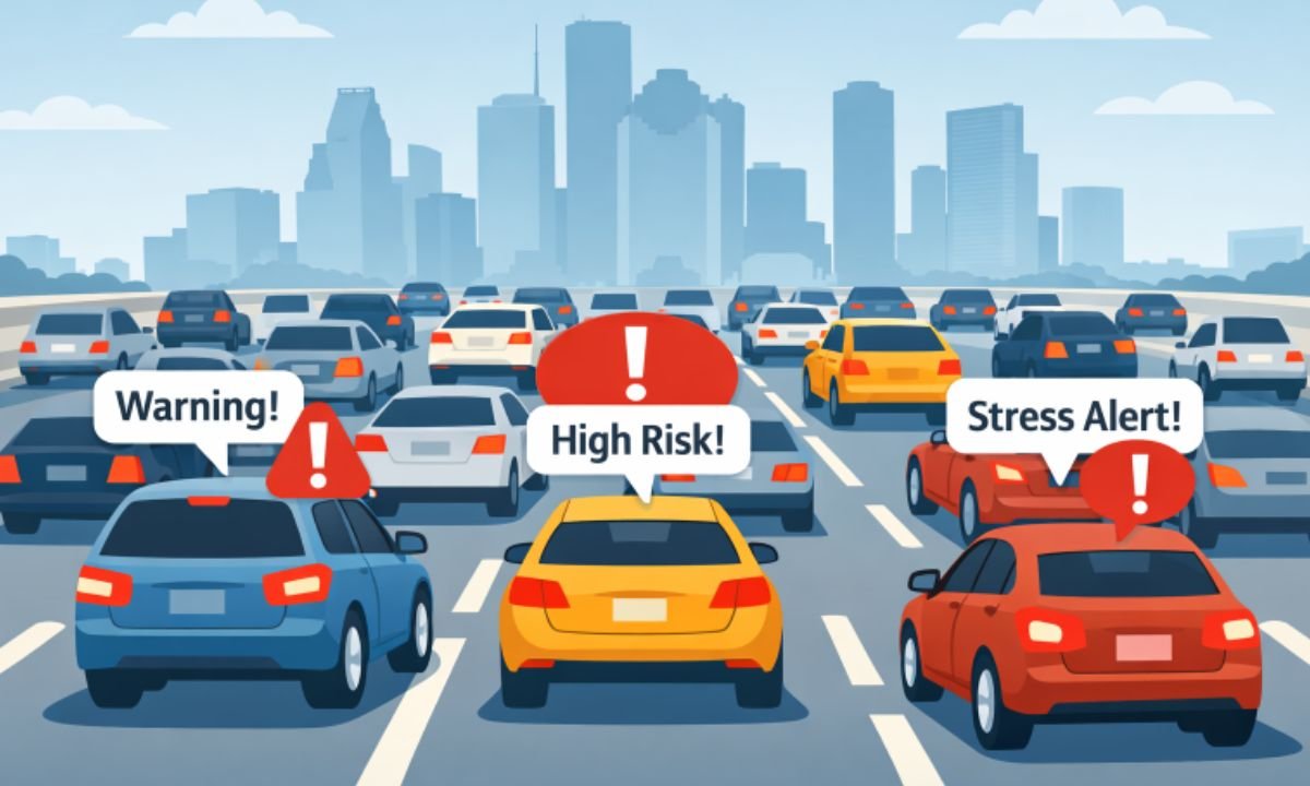 How Houston’s Traffic Congestion Increases Accident Risk